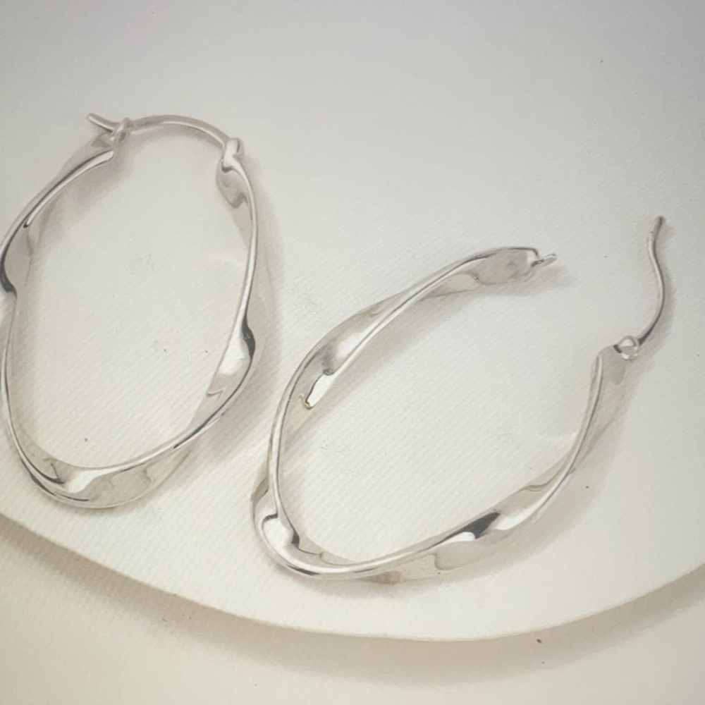 Christian James Sterling Silver Earrings - Picture 2 of 7